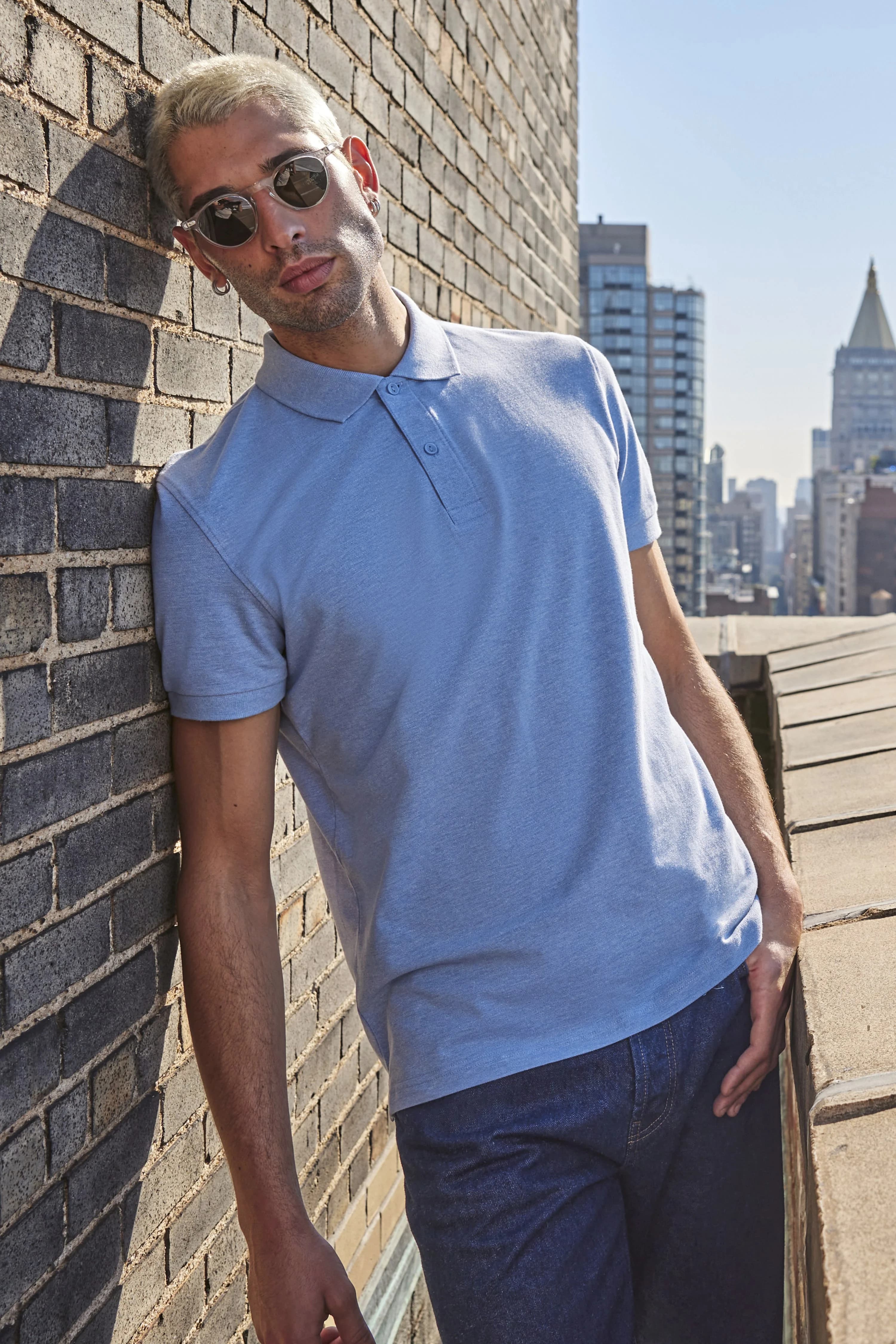 Premium Piqué-Poloshirt