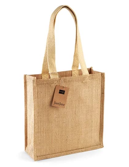 Jute Compact Shopper (WM406) – Natural